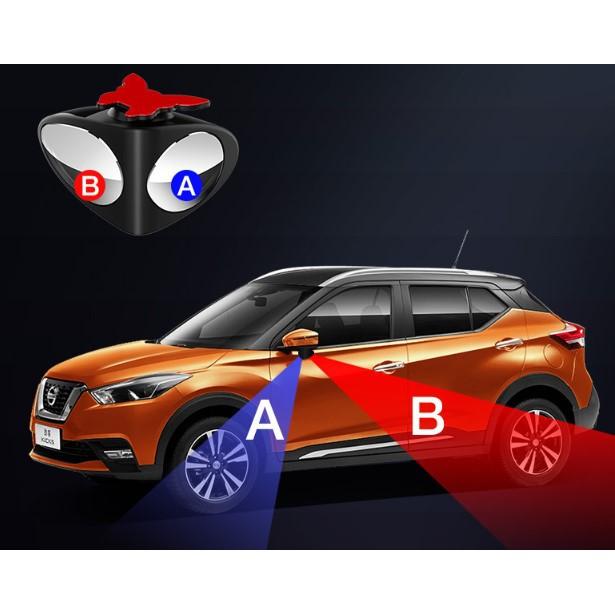 【金車屋】汽車倒車小圓鏡前后輪雙面輔助后視鏡360度車用盲區加裝廣角鏡-細節圖5