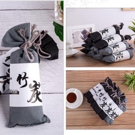 【金車屋】竹炭包 100G  除濕包 竹炭 除溼 除濕 防潮 除臭 除異味 活性炭 適用 衣櫥 汽車-細節圖7