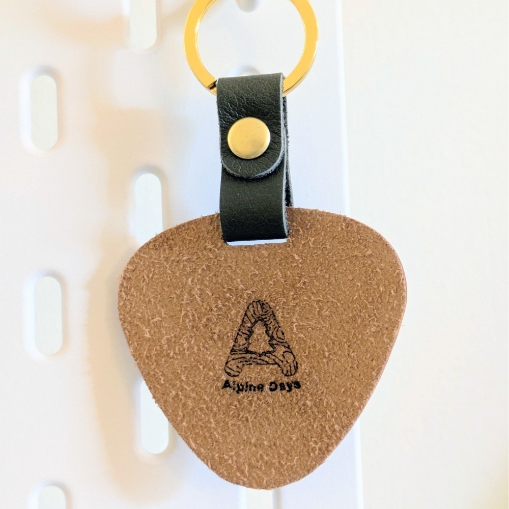 ( Alpine Days 原創商品 ) 台14甲 合歡山公路 真皮鑰匙圈 / 吊飾-細節圖5