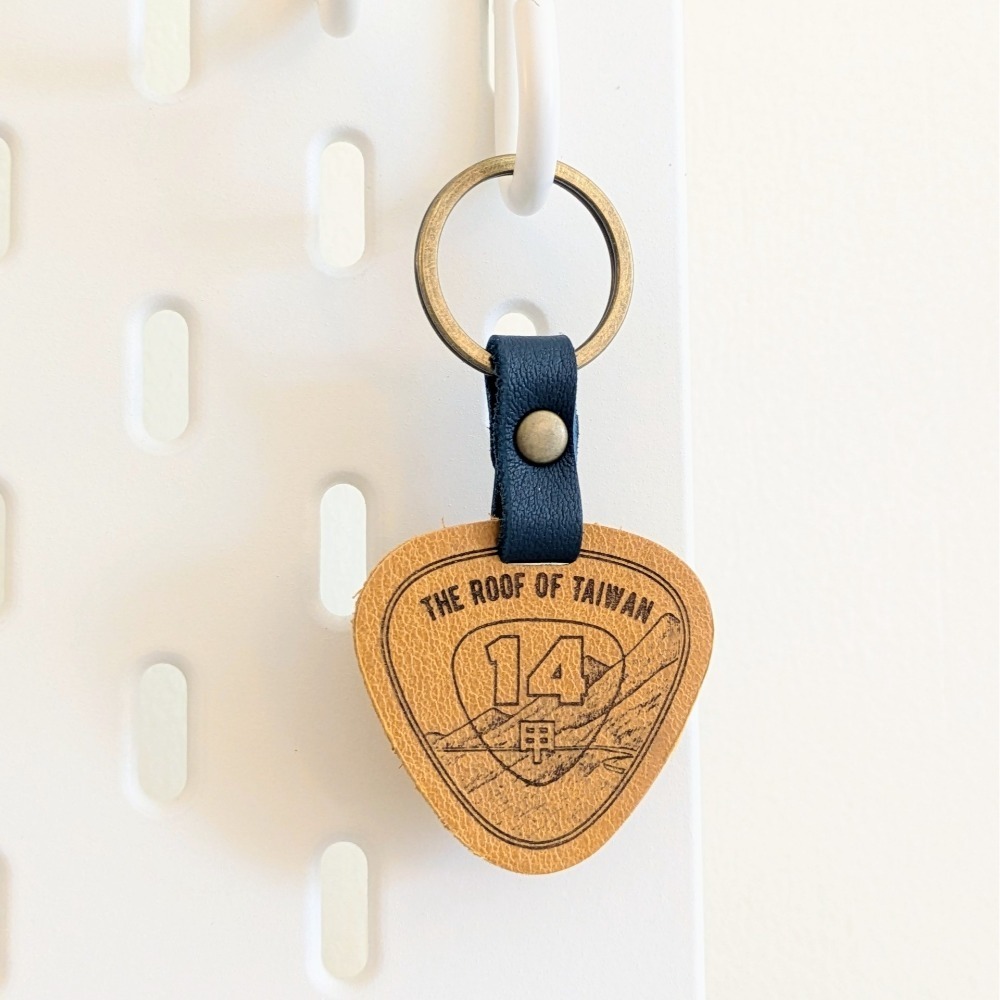 ( Alpine Days 原創商品 ) 台14甲 合歡山公路 ｜迷你｜真皮鑰匙圈 / 吊飾-規格圖6