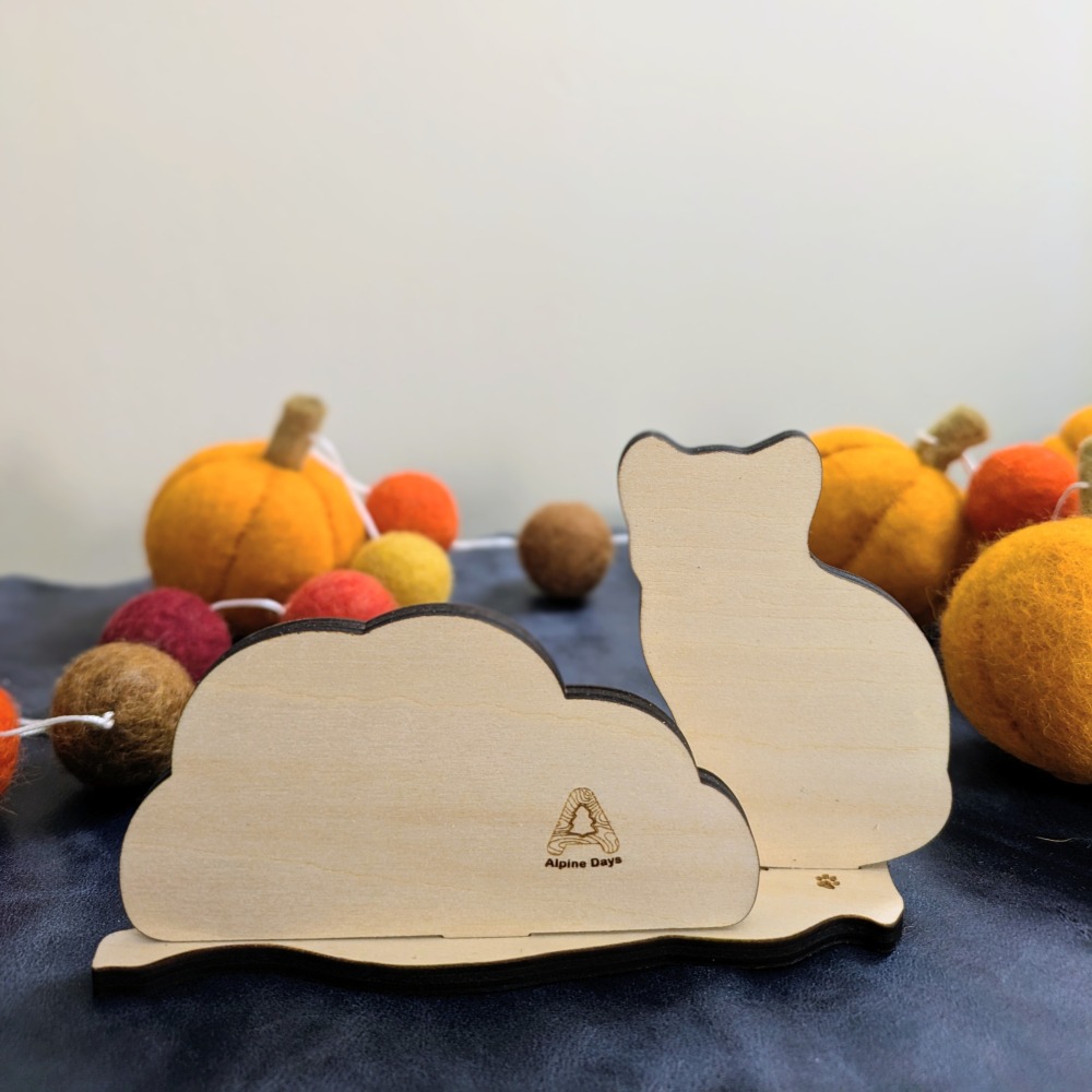 ( Alpine Days原創商品 ) 台灣石虎 名片座 名片架 展示架 相片架-細節圖7