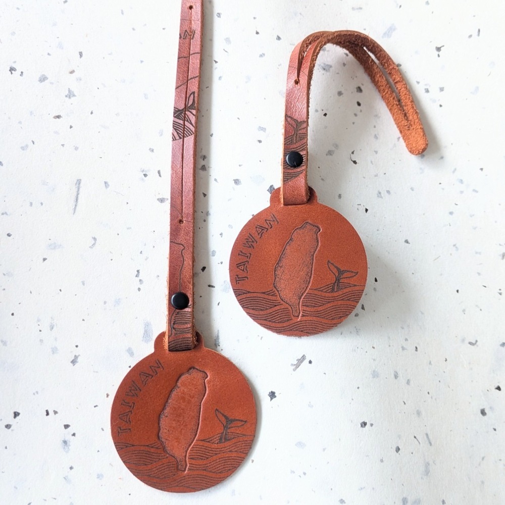 ( Alpine Days 原創商品 )  台灣皮革 掛飾 / 鑰匙圈 / 行李吊牌-細節圖8