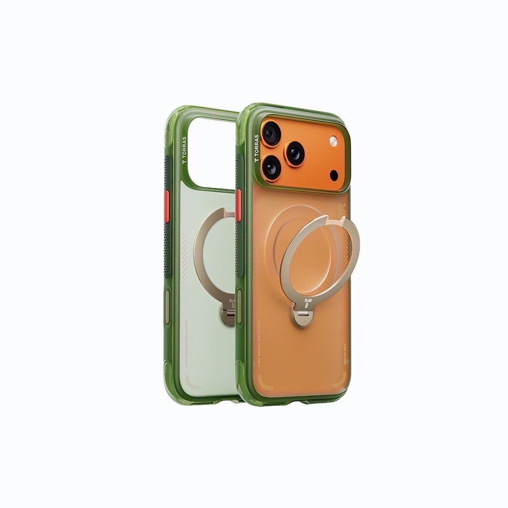 TORRAS 圖拉斯支點殼 Q3Air 適用iPhone 17 Pro（炽原跃馬/綠野尋踪/赤岩逐光）-細節圖4