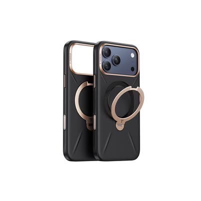 TORRAS 圖拉斯支點殼 Q3Soft 新款皮革 iPhone 17 Pro 率性黑-細節圖3
