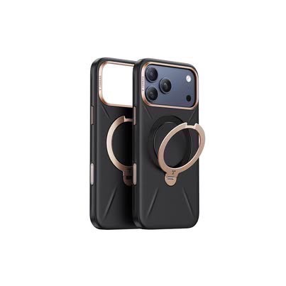 TORRAS 圖拉斯支點殼 Q3Soft 新款皮革 iPhone 17 Pro 率性黑-細節圖3