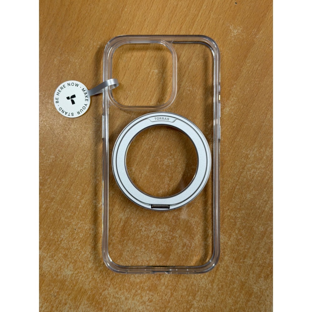 TORRAS 圖拉斯支點殼 O1S 適用iPhone 15 Pro 全透明-細節圖3