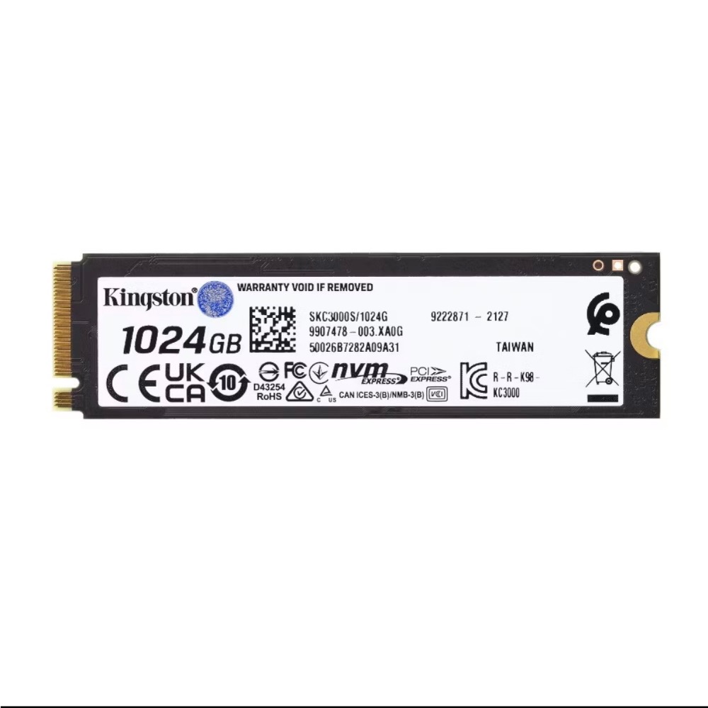 Kingston 金士頓 KC3000 1TB M.2 2280 PCIe 4.0 SSD固態硬碟-細節圖2