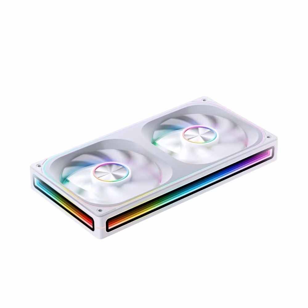JONSBO喬思伯/ZA-240/白色/ARGB風扇/正向/全幅式無限鏡像/全新現貨-細節圖2