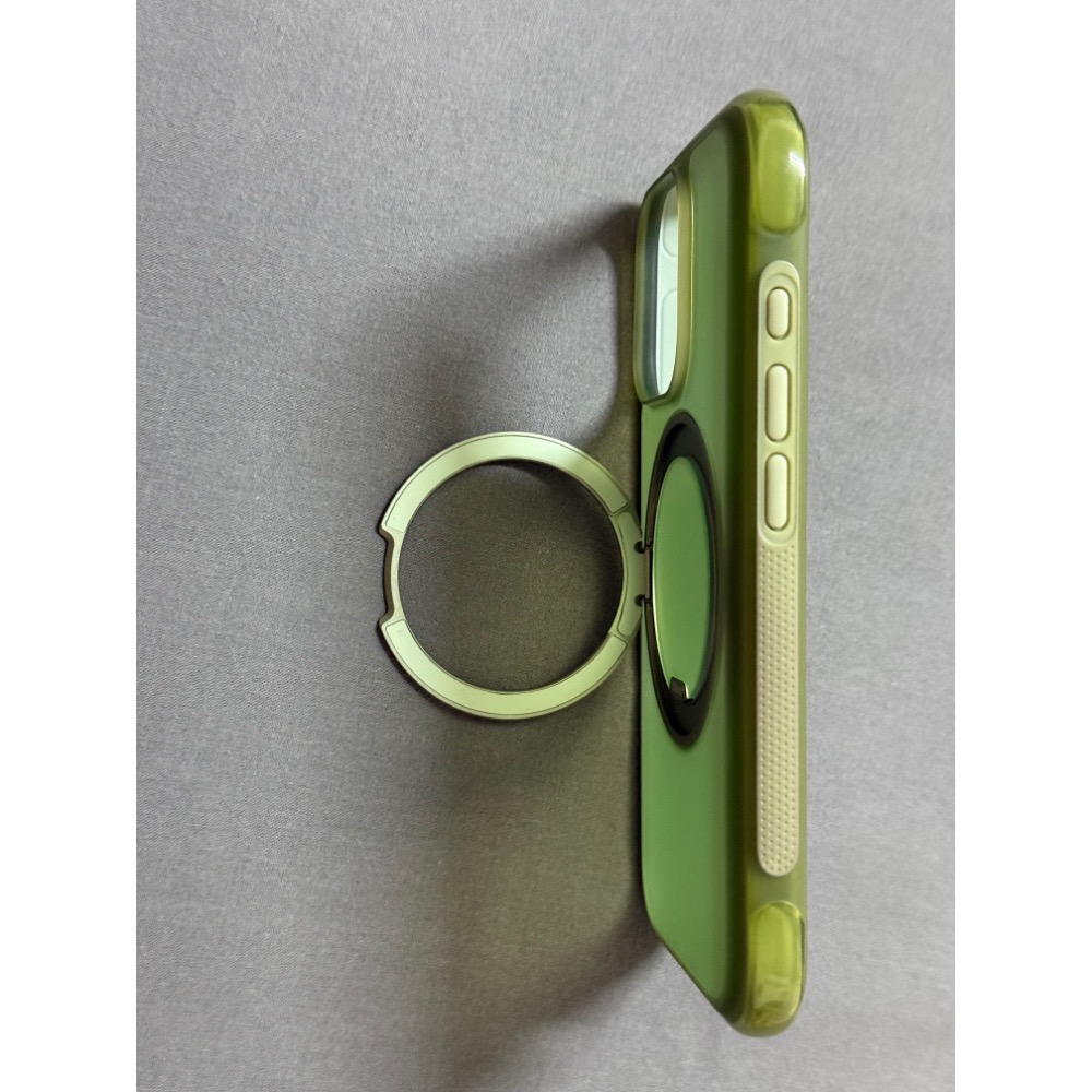 TORRAS 圖拉斯O3Air 氣囊支點殼 適用iPhone 15 Pro 森野綠-細節圖5