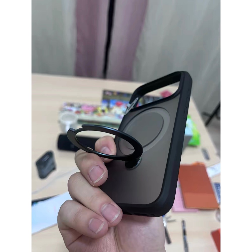 TORRAS 圖拉斯支點殼 Q3S 適用iPhone 18 Pro 鈦黑色 全新未使用-細節圖3