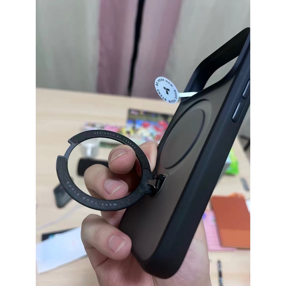 TORRAS 圖拉斯支點殼 Q3S 適用iPhone 18 Pro 鈦黑色 全新未使用-細節圖4