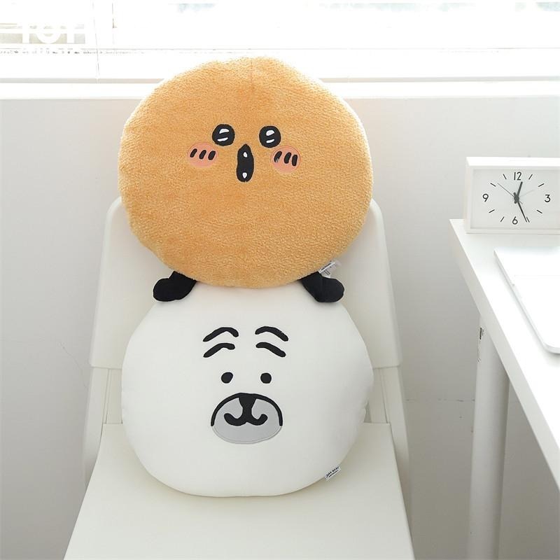𝑯𝒖＇𝒔＞現貨｜自嘲熊的朋友們 大頭抱枕 靠枕 nagano Joke Bear 八哥 居家 辦公室用品-細節圖2