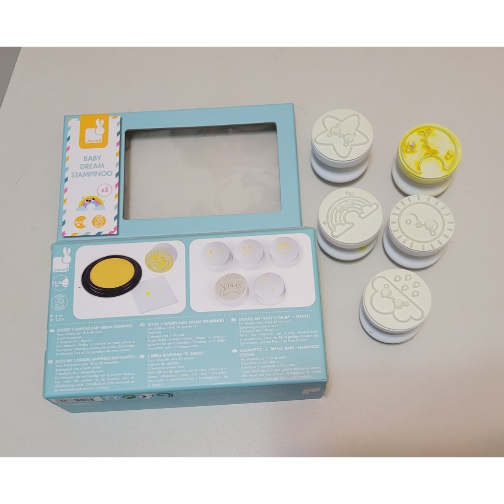 fb-ChangPi美媽-法國Janod泡棉印章玩具-天氣組-細節圖2