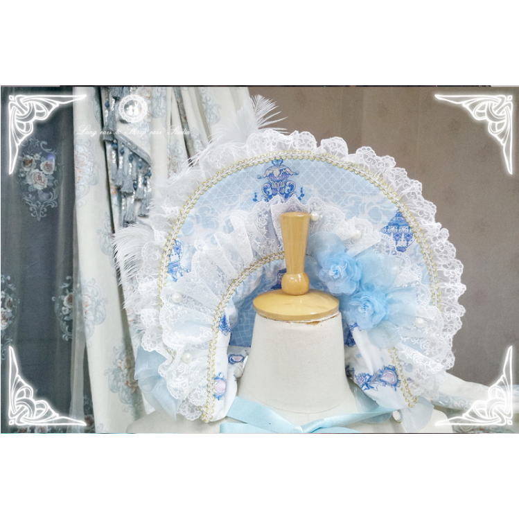 長耳朵尖耳朵 妖精王國 再版 JSK2型 千草色+BB帽 Lolita-細節圖3