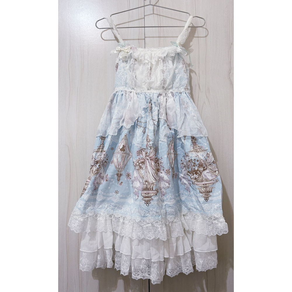 長耳朵尖耳朵 妖精王國 再版 JSK2型 千草色+BB帽 Lolita-細節圖4