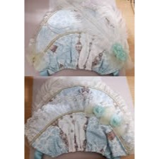 長耳朵尖耳朵 妖精王國 再版 JSK2型 千草色+BB帽 Lolita-細節圖5