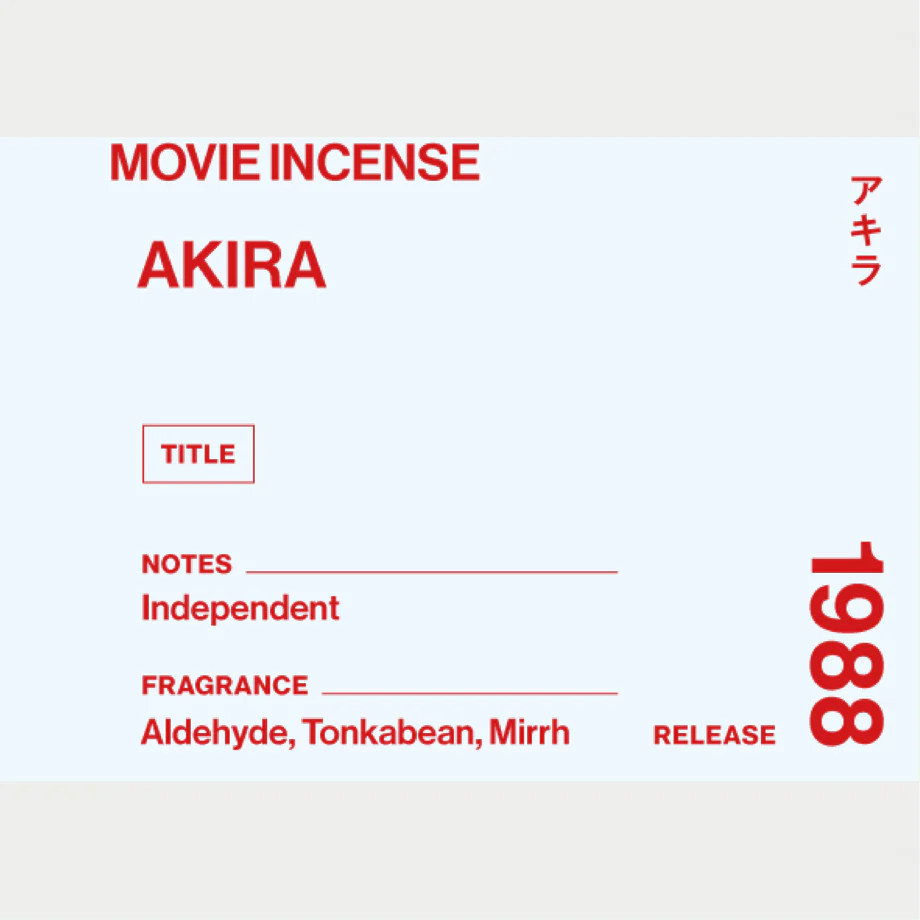 日本 AGNI 電影線香 AKIRA《阿基拉》-細節圖6