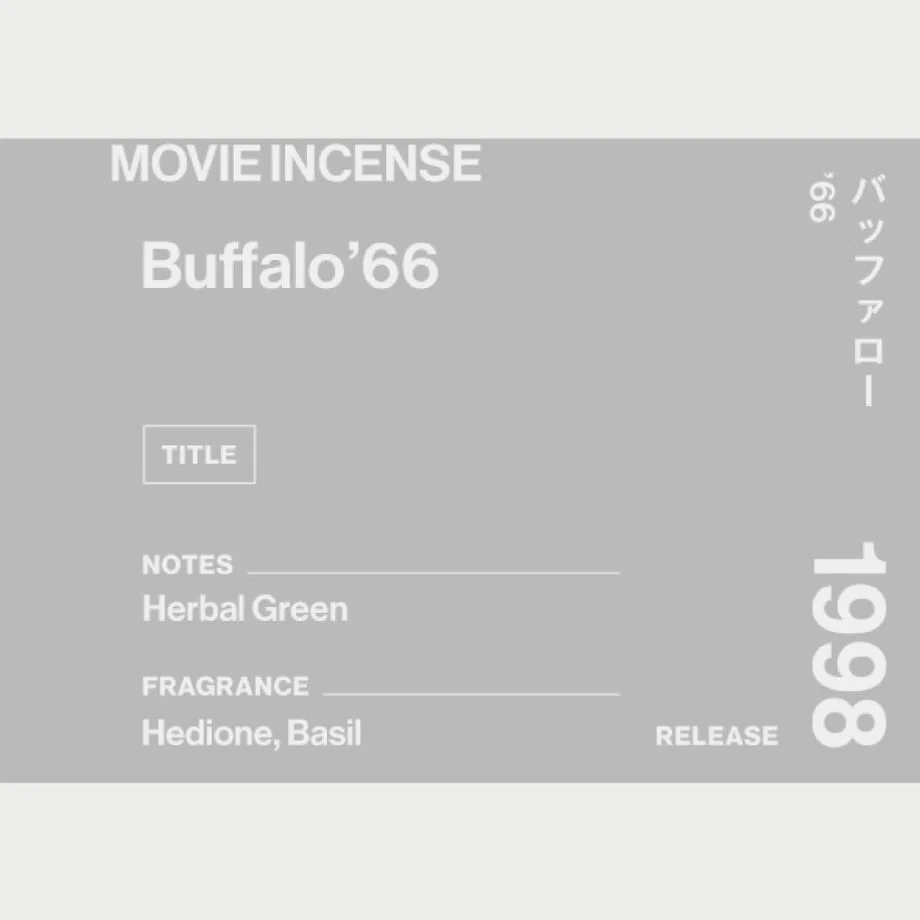 日本 AGNI 電影線香 Buffalo ＇66《脫線痞子俏佳人》-細節圖6