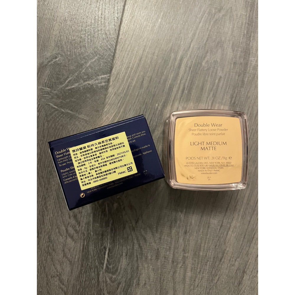 雅詩蘭黛Estee Lauder 粉持久絲柔空氣蜜粉9g 義大利製 色號 Light Medium Matt-細節圖3