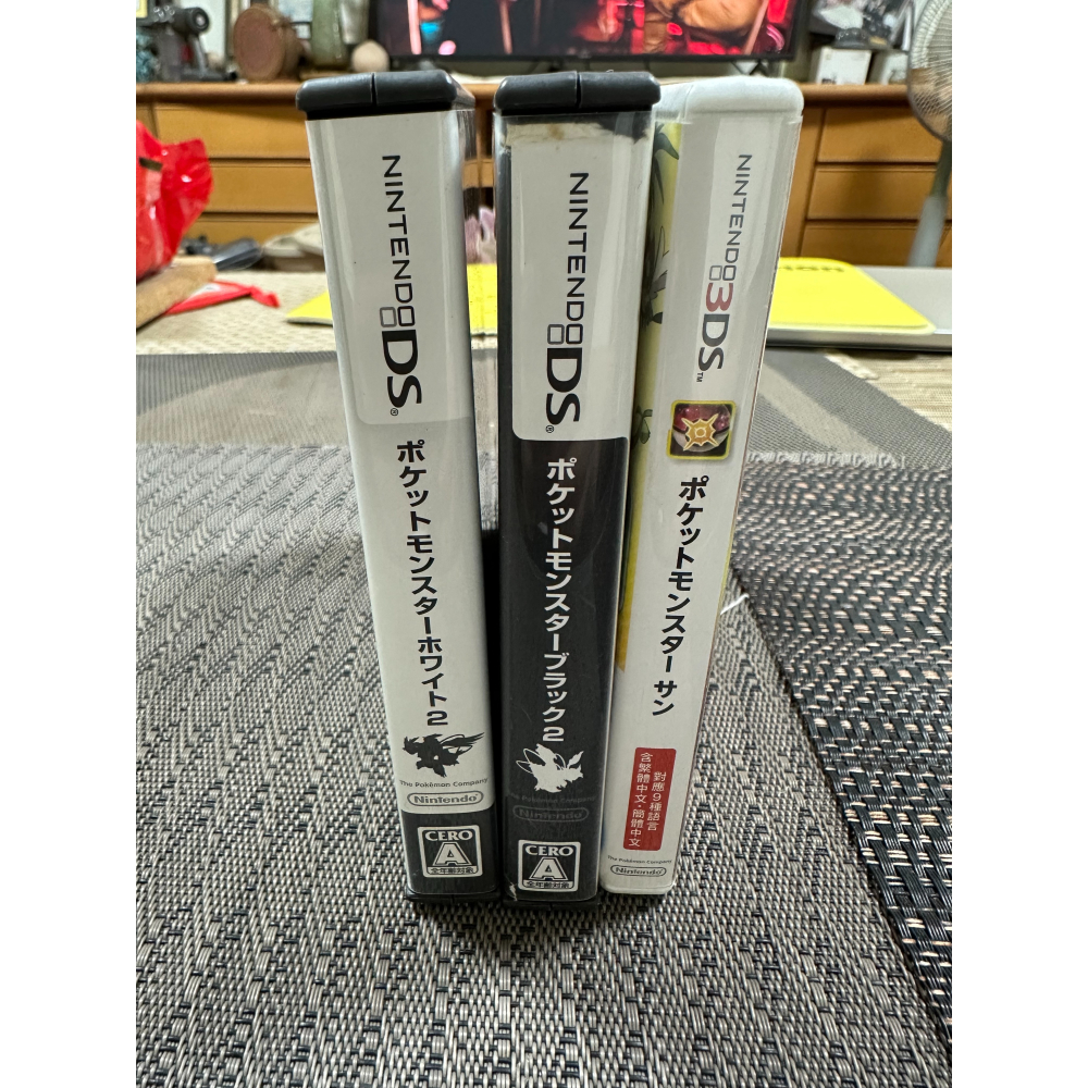 寶可夢nds/3ds 黑2 白2 太陽 空盒-細節圖4