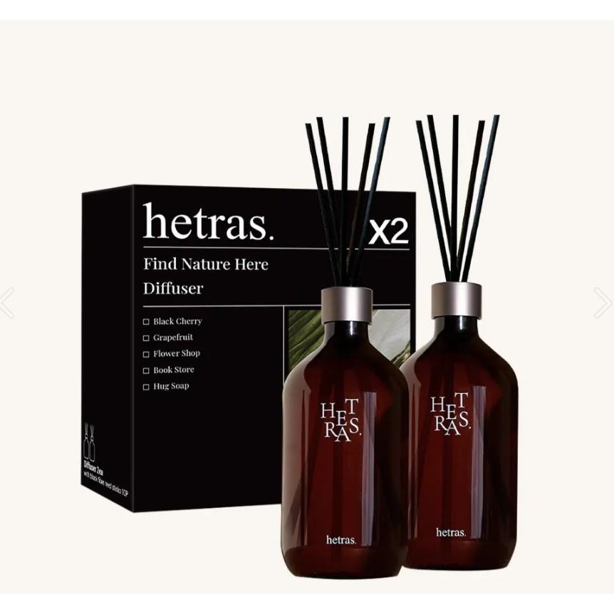 ╭°☆現貨韓國 Hetras 首席調香師擴香500ml 雛菊Daisy、五星級飯店、擁抱皂香、白色襯衫、花店書店濟州森林-細節圖6