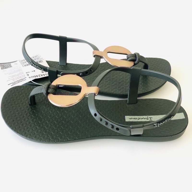 【現貨】IPANEMA CLASS VITTA 女生 Women 巴西 圓型金屬感裝飾 T字夾腳涼鞋-細節圖3