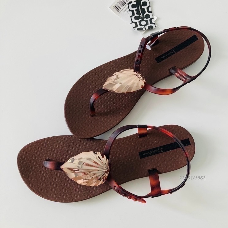 【現貨】IPANEMA LEAF SANDAL 女生 Women 巴西 葉片裝飾 T字 夾腳涼鞋-細節圖7
