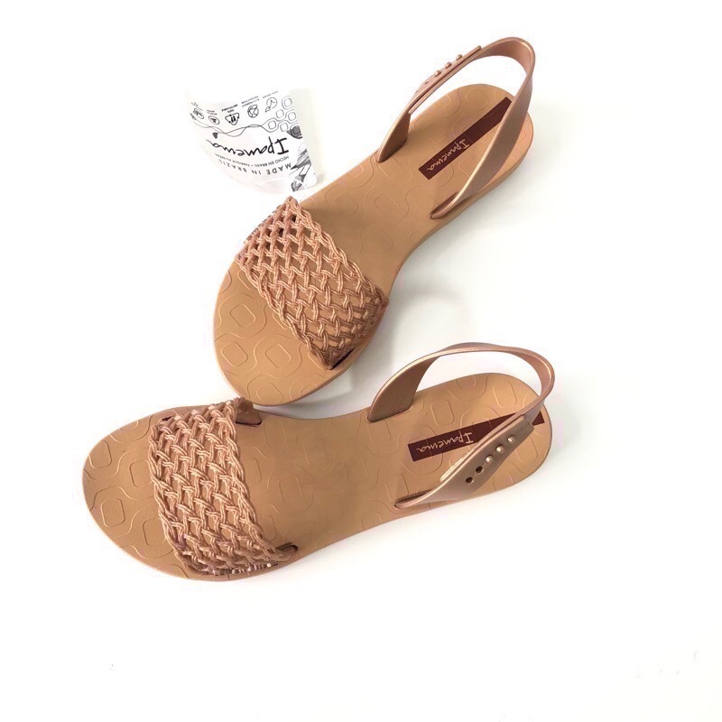 【現貨】IPANEMA BREEZY SANDAL FEM 女生 WOMEN 巴西 波西米亞 編織網設計 一字涼鞋-細節圖5