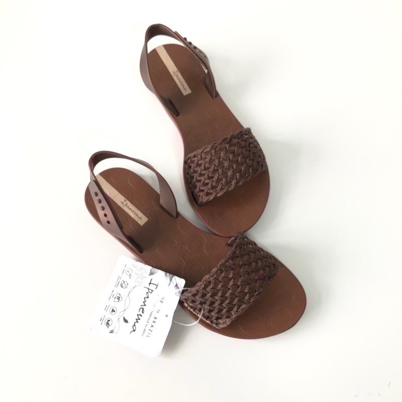 【現貨】IPANEMA BREEZY SANDAL FEM 女生 WOMEN 巴西 波西米亞 編織網設計 一字涼鞋-細節圖6