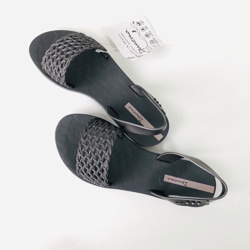 【現貨】IPANEMA BREEZY SANDAL FEM 女生 WOMEN 巴西 波西米亞 編織網設計 一字涼鞋-細節圖4