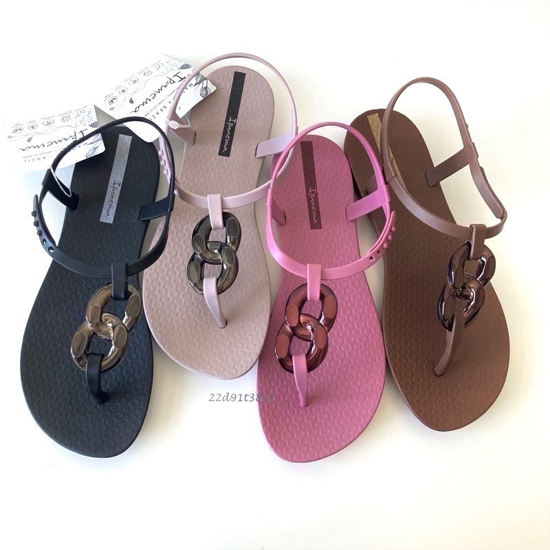 【現貨】IPANEMA CLASS CONNECT FEM 女生 巴西鍊條裝飾 T字 夾腳涼鞋-細節圖4