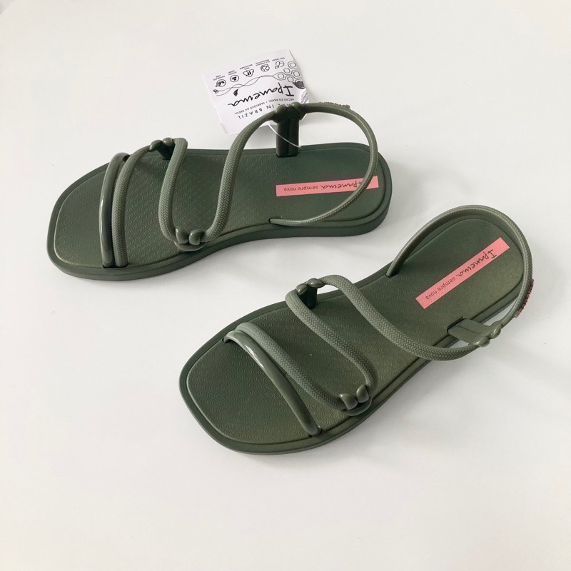 【現貨】IPANEMA SOLAR SANDAL FEM 女生現代感 方頭設計 希臘 環繞 一字涼鞋-細節圖6