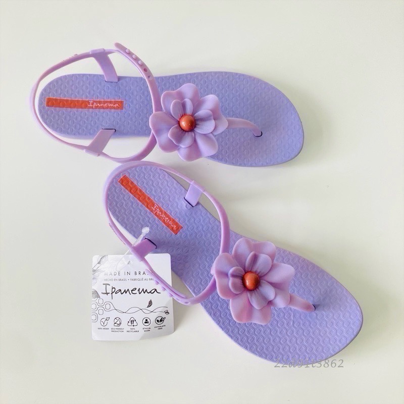 【現貨】IPANEMA CLASS FLORA FEM 女生 浪漫花朵 T字 夾腳涼鞋-細節圖5