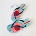 【現貨】IPANEMA TEMAS XII FE 女生 Women M 人體工學 玫瑰 太陽花系列 人字夾腳拖鞋-規格圖9