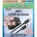 【Baseus】倍思全新升級第6代100w氮化鎵充電器 同時適配2台NB iphone 15及 內附100wPD數據線-規格圖8