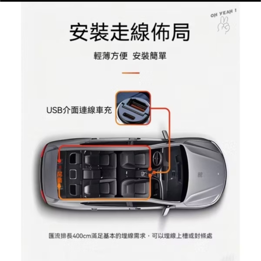 惡魔之眼DIY/11種亮燈模式汽車氛圍燈/USB供電裝飾 燈/車窗/LED燈  【Y1款】-細節圖6