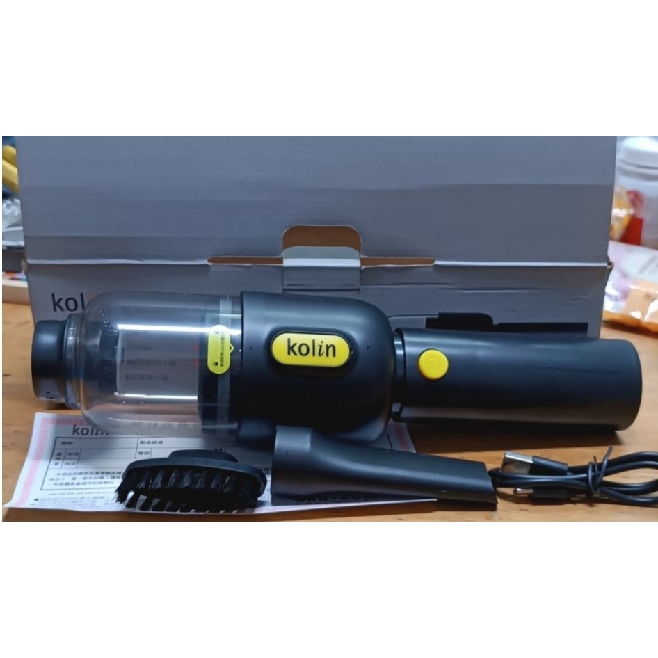 歌林手持無線HEPA吸塵器全新  KTC-MN55小巧方便，家用車用都可以-細節圖2