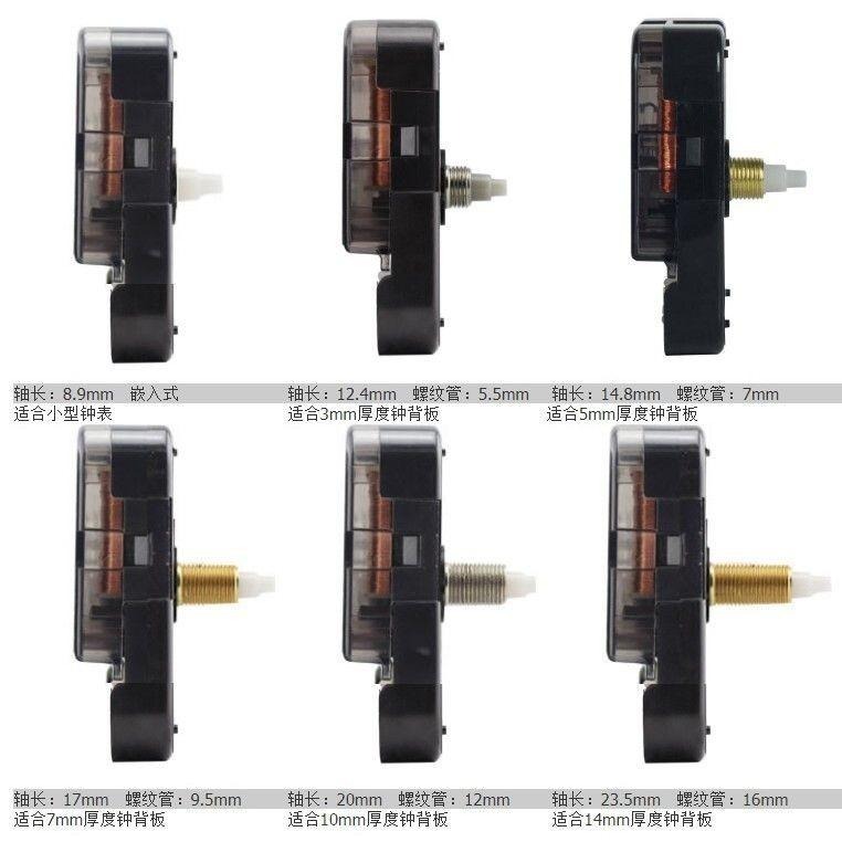 【太陽牌機芯-掃秒款】半年保固 送指針 掃秒 靜音 機芯 12888 (台灣永鎮),附隨機簡約或古典型指針 石英鐘機芯-細節圖6