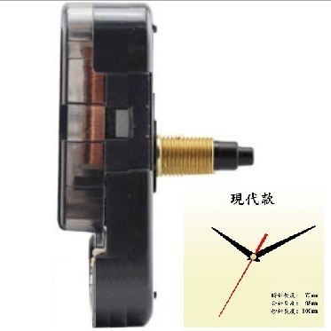 軸長17mm，現代指針