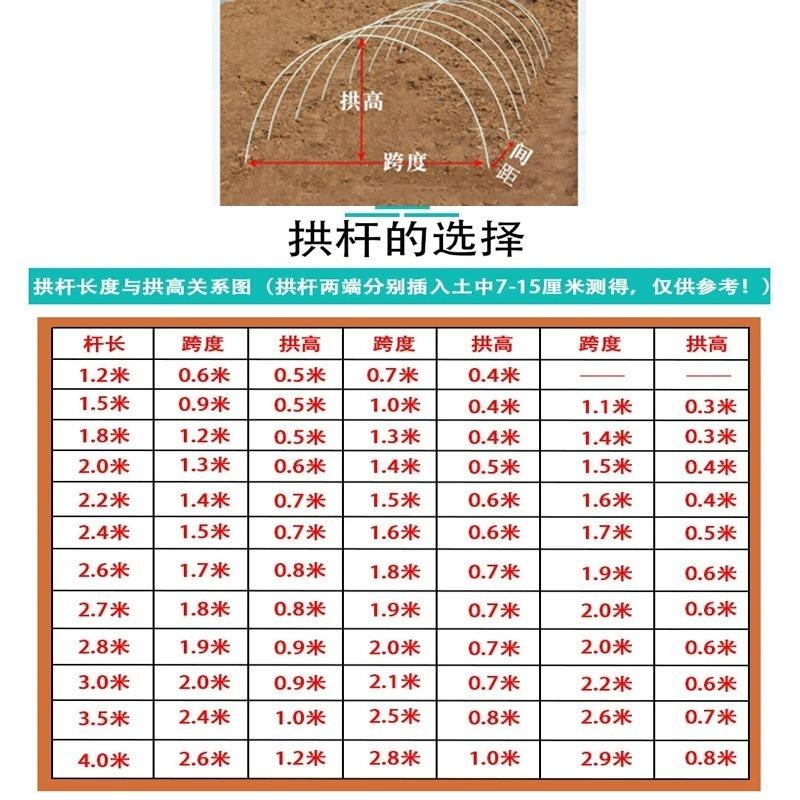 【玻璃纖維桿】可彎曲 FRP 玻璃纖維 棚架棒 簡易網室 隧道式 栽培 迷你溫室 玻璃纖維條 塑鋼條-細節圖5