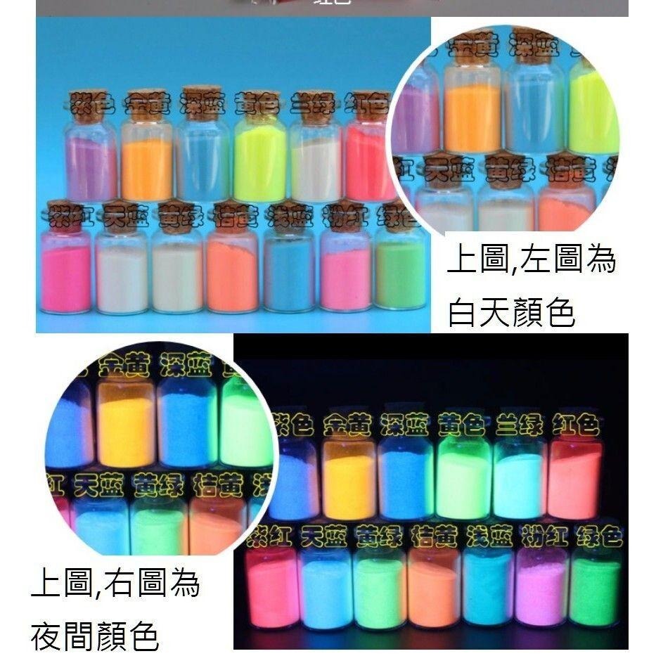 【夜光粉】長效型夜光粉 水晶膠 環氧樹脂 UV膠 滴膠 發光粉-細節圖7