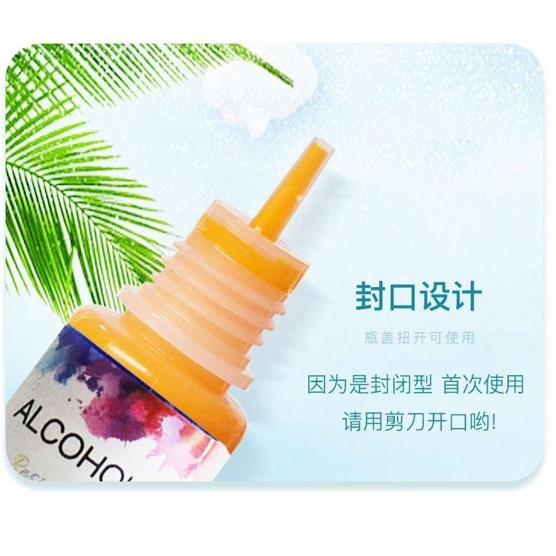 【擴散色精】10ml 24色 暈染色精  3D暈染色精 UV滴膠 水晶滴膠 調色色漿-細節圖4