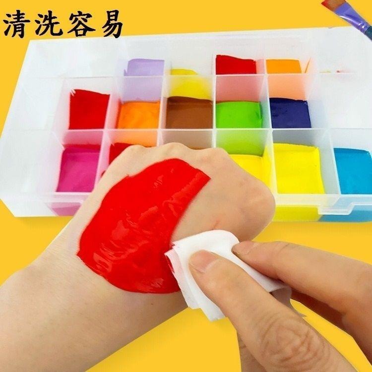 【水粉顏料-500ml】CE認證 無毒 廣告顏料 水粉顏料 水粉 DIY 手工藝 32色 繪畫-細節圖6