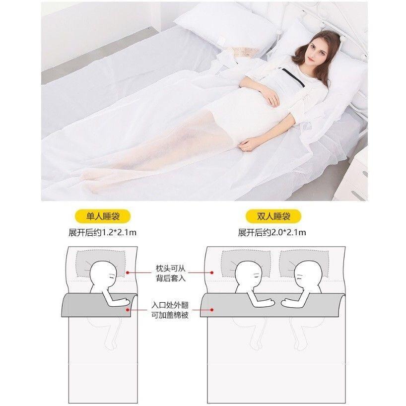 【*一次性床單/被單/枕頭套】旅行一次性用品 免洗床單 一次性床單 免洗被單 免洗 拋棄式-細節圖3