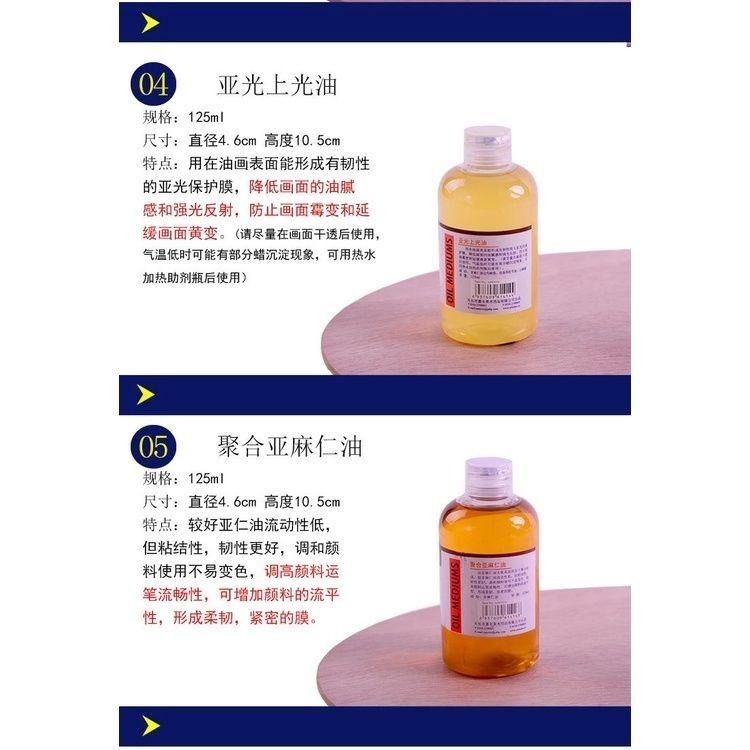 【蒙瑪特油畫助劑】油畫顏料 松節油 亞光劑 調和劑 調和液 稀釋劑 稀釋液 上光油 蒙馬特 亞光油 調色油-細節圖3