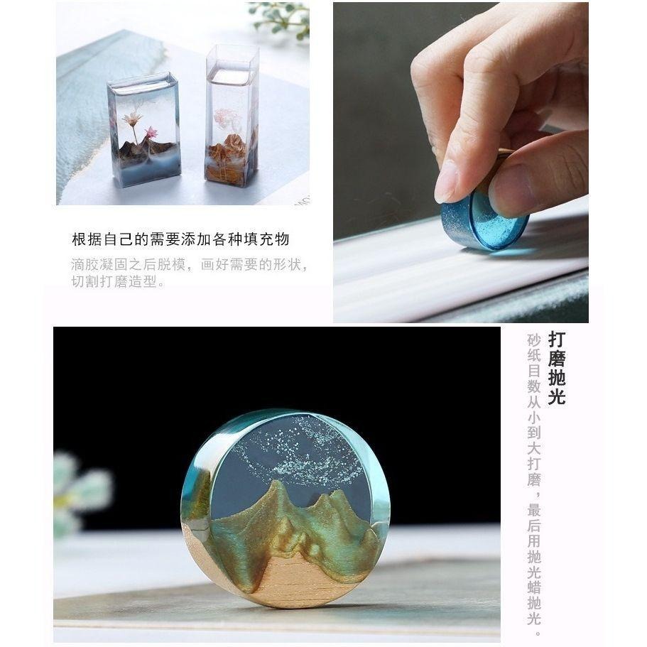 【實木山峰】滴膠 山峰木材 實木 仿真雪山峰木瘤 木之樹脂 矽膠模具 手作 石膏 手工皂 DIY 吊飾 手工藝 手工材料-細節圖5