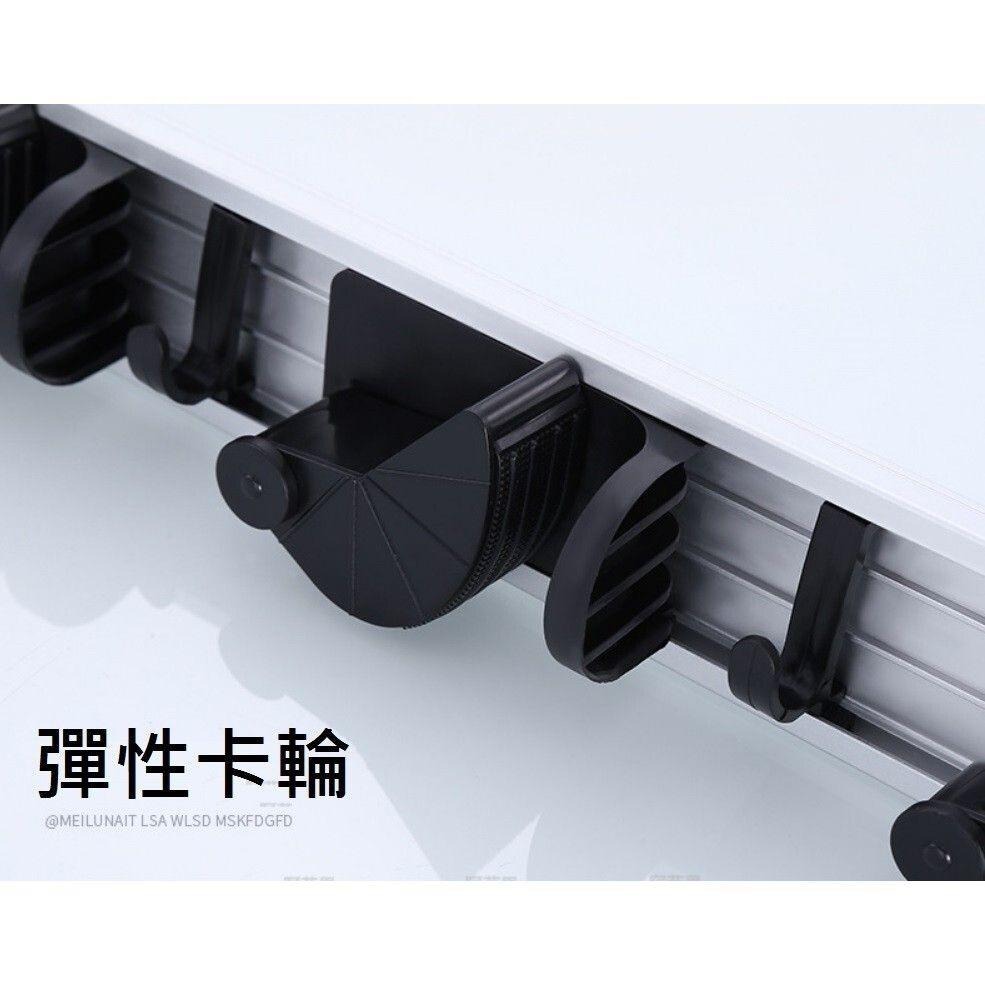 【*鋁製拖把架】免打孔 太空鋁 拖把架 無痕 強力 卡鈎 陽臺-細節圖4