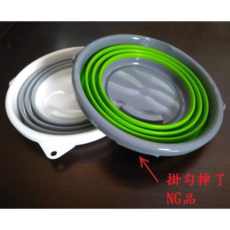 【*折疊水桶-圓形】高品質 加厚版 水桶 多功能手提式折叠水桶 收納方便 洗車 露營 郊遊 釣魚-細節圖7