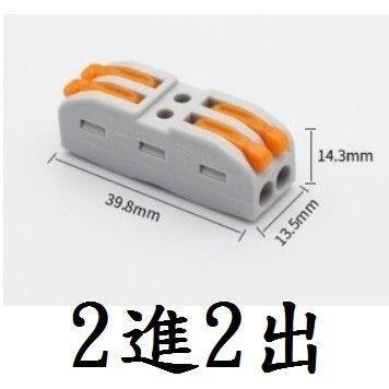 【電線接線器】電線快速接線夾 接線端子 快速接線器 電線連接器 導線連接 快接端子 壓接端子-細節圖3