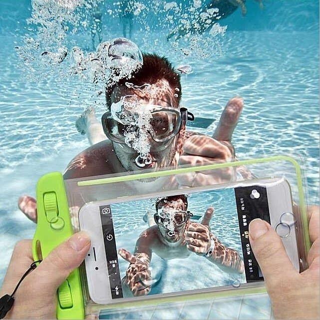 【*手機防水袋-夜光型】夜光防水袋 通用手機防水袋 手機防水套 防水包 手機袋 保護殼 防水袋 手機-細節圖3
